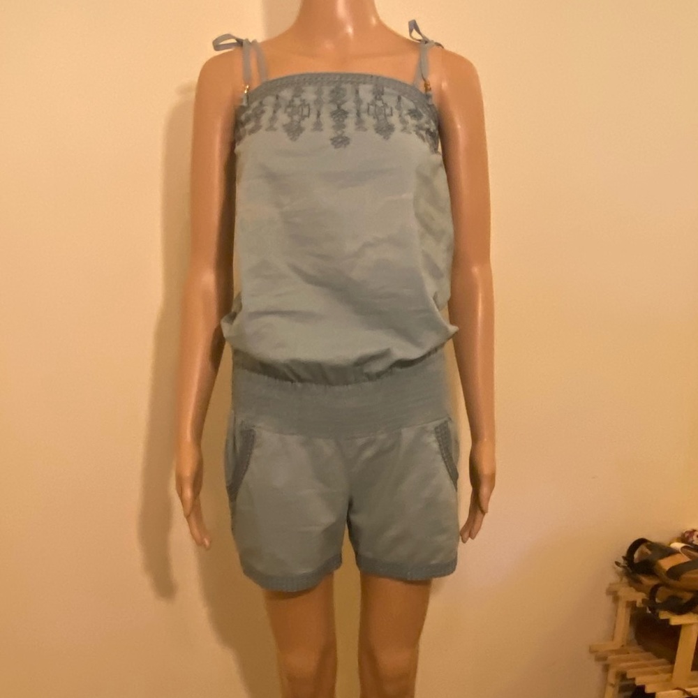 Ann Christine Romper Spaghetti Straps